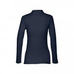 THC BERN WOMEN. Women's long sleeve polo shirt - Blue