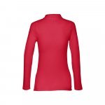 THC BERN WOMEN. Women's long sleeve polo shirt - Red