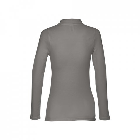 THC BERN WOMEN. Women's long sleeve polo shirt - Grey