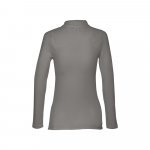 THC BERN WOMEN. Women's long sleeve polo shirt - Grey