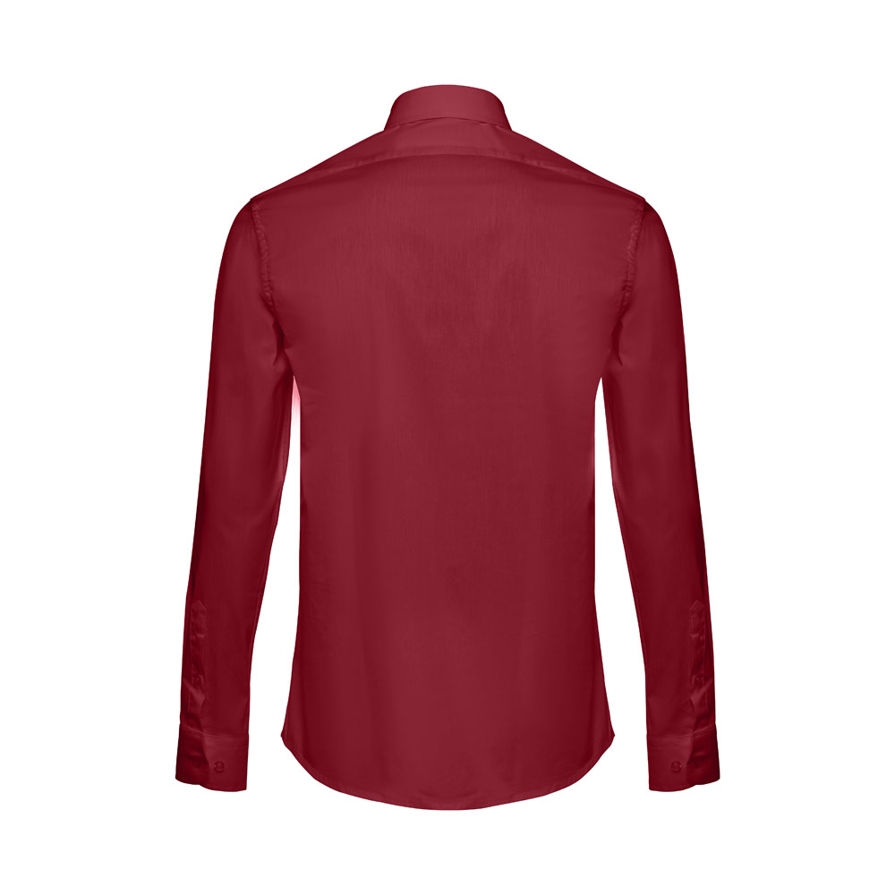 THC PARIS. Camicia da uomo in popeline a maniche lunghe