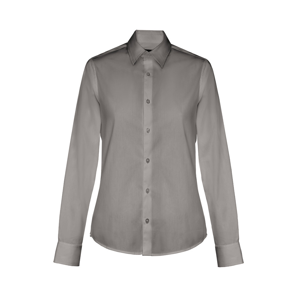 THC PARIS WOMEN. Camicia in popeline a maniche lunghe da donna