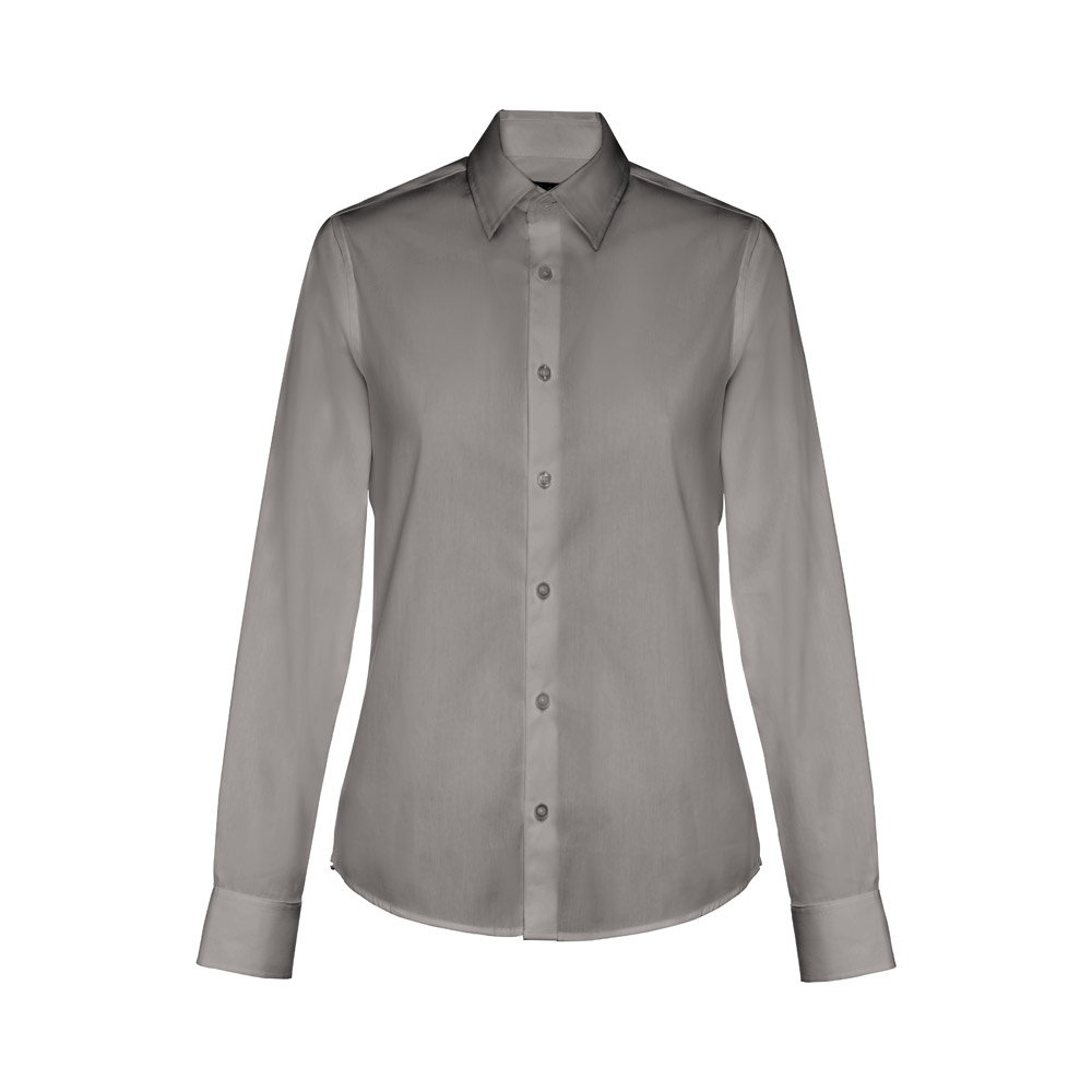 THC PARIS WOMEN. Camicia in popeline a maniche lunghe da donna