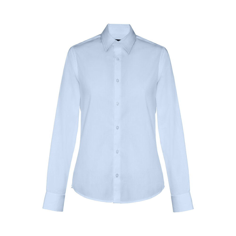 THC PARIS WOMEN. Camicia in popeline a maniche lunghe da donna