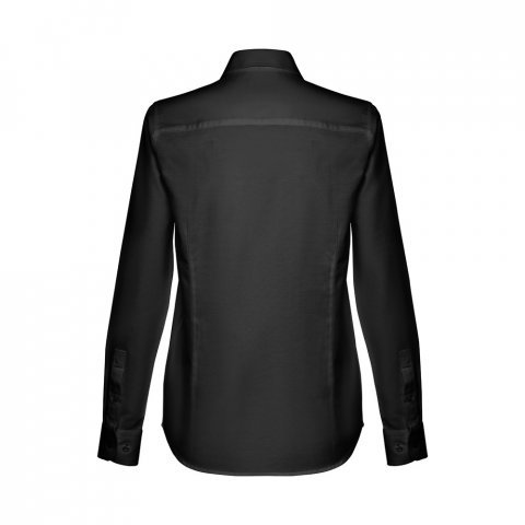 THC TOKYO WOMEN. Oxford overhemd met lange mouwen voor dames - Zwart