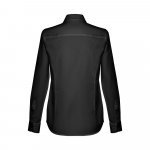 THC TOKYO WOMEN. Oxford overhemd met lange mouwen voor dames - Zwart