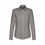 THC TOKYO WOMEN. Oxford overhemd met lange mouwen voor dames - Grijs
