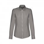 THC TOKYO WOMEN. Oxford overhemd met lange mouwen voor dames - Grijs