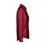 THC TOKYO WOMEN. Oxford overhemd met lange mouwen voor dames - Bordeaux rood