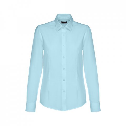 THC TOKYO WOMEN. Oxford overhemd met lange mouwen voor dames - Licht blauw