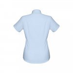 THC LONDON WOMEN. Kurz&auml;rmeliges Oxford-Hemd f&uuml;r Damen - Hellblau