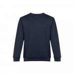 THC DELTA. Felpa (unisex) in cotone e poliestere - Blu scuro