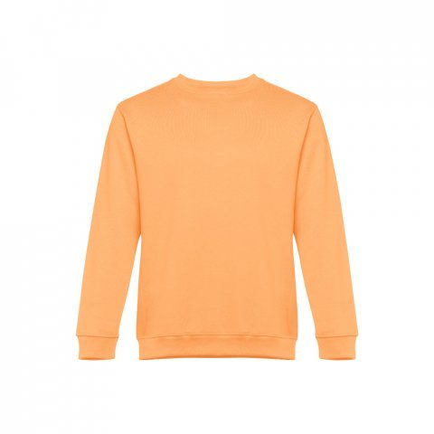 THC DELTA. Felpa (unisex) in cotone e poliestere - Arancione corallo