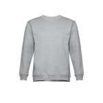 THC DELTA. Felpa (unisex) in cotone e poliestere - Grigio chiaro m&eacute;lange