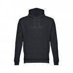 THC PHOENIX. Felpa (unisex) con cappuccio in cotone e poliestere - Nero
