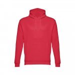 THC PHOENIX. Felpa (unisex) con cappuccio in cotone e poliestere - Rosso