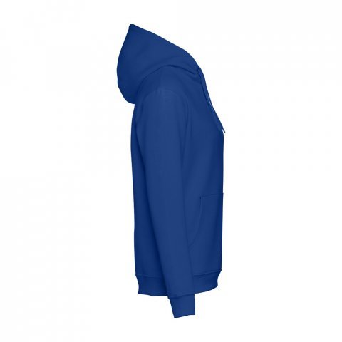 THC PHOENIX. Felpa (unisex) con cappuccio in cotone e poliestere - Blu reale