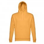 THC PHOENIX. Felpa (unisex) con cappuccio in cotone e poliestere - Giallo scuro