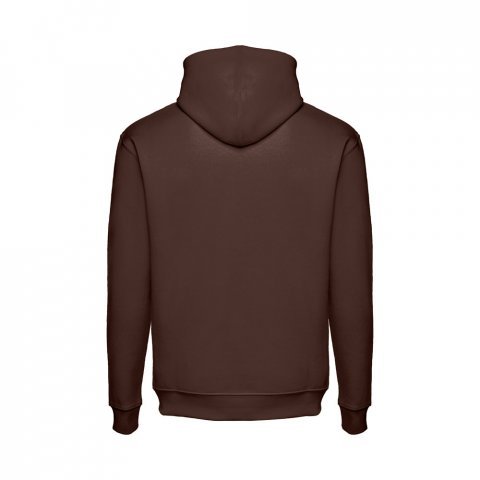 THC PHOENIX. Felpa (unisex) con cappuccio in cotone e poliestere - Marrone scuro