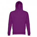 THC PHOENIX. Felpa (unisex) con cappuccio in cotone e poliestere - Viola