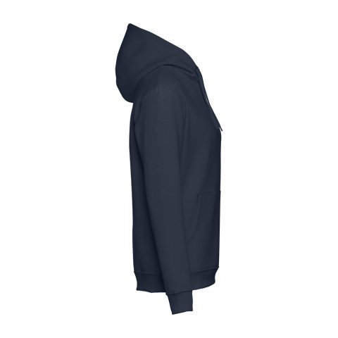 THC PHOENIX. Felpa (unisex) con cappuccio in cotone e poliestere - Blu scuro