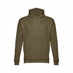 THC PHOENIX. Felpa (unisex) con cappuccio in cotone e poliestere - Verde militare