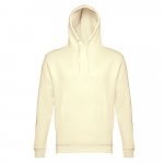 THC PHOENIX. Felpa (unisex) con cappuccio in cotone e poliestere - Giallo pastello