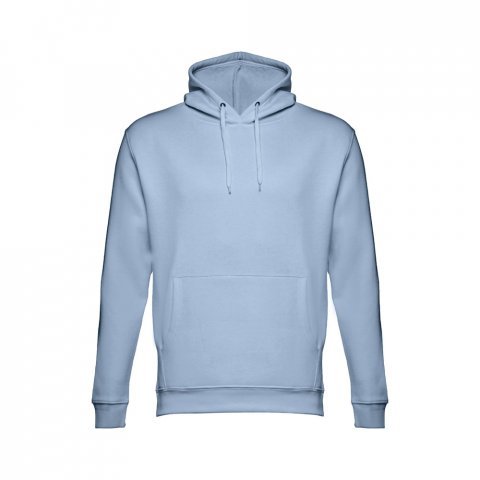THC PHOENIX. Felpa (unisex) con cappuccio in cotone e poliestere - Celeste pastello