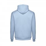 THC PHOENIX. Felpa (unisex) con cappuccio in cotone e poliestere - Celeste pastello