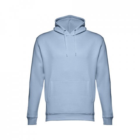 THC PHOENIX. Felpa (unisex) con cappuccio in cotone e poliestere - Celeste pastello