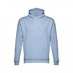 THC PHOENIX. Felpa (unisex) con cappuccio in cotone e poliestere - Celeste pastello