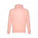 THC PHOENIX. Felpa (unisex) con cappuccio in cotone e poliestere - Rosso salmone