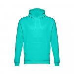 THC PHOENIX. Felpa (unisex) con cappuccio in cotone e poliestere - Verde turchese