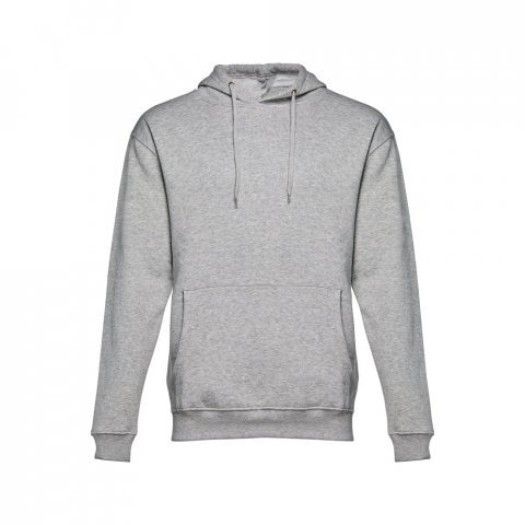 THC PHOENIX. Felpa (unisex) con cappuccio in cotone e poliestere - Grigio chiaro m&eacute;lange