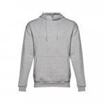 THC PHOENIX. Felpa (unisex) con cappuccio in cotone e poliestere - Grigio chiaro m&eacute;lange