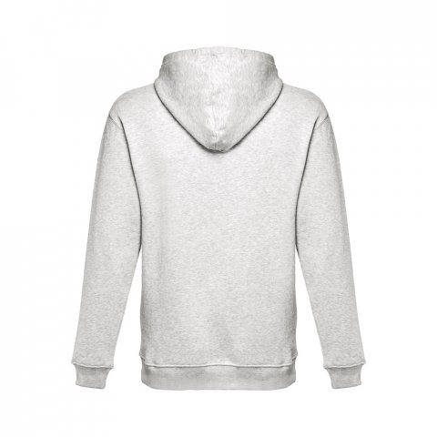 THC PHOENIX. Felpa (unisex) con cappuccio in cotone e poliestere - Bianco m&eacute;lange