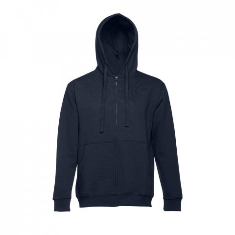 THC AMSTERDAM. Felpa da uomo in cotone e poliestere - Blu scuro