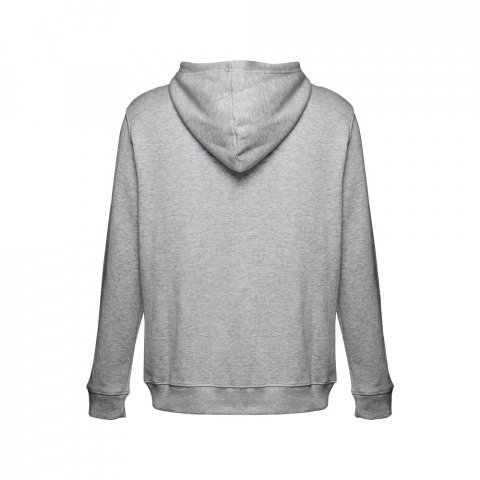 THC AMSTERDAM. Felpa da uomo in cotone e poliestere - Grigio chiaro m&eacute;lange