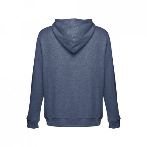 THC AMSTERDAM. Felpa da uomo in cotone e poliestere - Blu m&eacute;lange