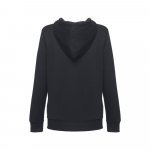 THC AMSTERDAM WOMEN. Sweatshirt para senhora em algod&atilde;o e poli&eacute;ster - Preto