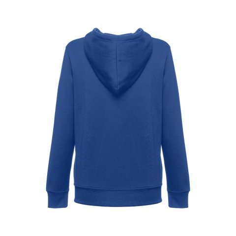 THC AMSTERDAM WOMEN. Sweatshirt para senhora em algod&atilde;o e poli&eacute;ster - Azul royal