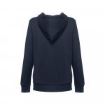 THC AMSTERDAM WOMEN. Sweatshirt para senhora em algod&atilde;o e poli&eacute;ster - Azul marinho