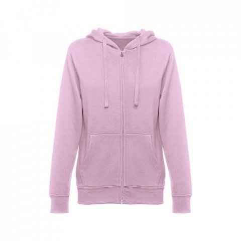 THC AMSTERDAM WOMEN. Sweatshirt para senhora em algod&atilde;o e poli&eacute;ster - Lil&aacute;s