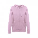 THC AMSTERDAM WOMEN. Sweatshirt para senhora em algod&atilde;o e poli&eacute;ster - Lil&aacute;s