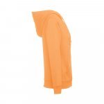 THC AMSTERDAM WOMEN. Sweatshirt para senhora em algod&atilde;o e poli&eacute;ster - Laranja coral