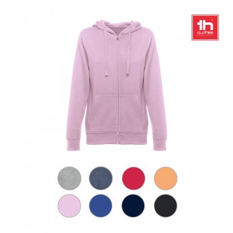 THC AMSTERDAM WOMEN. Sweatshirt para senhora em algod&atilde;o e poli&eacute;ster