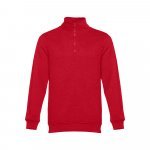 THC BUDAPEST. Felpa unisex - Rosso