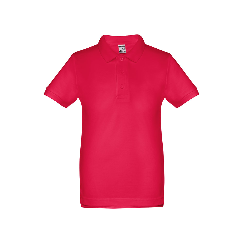 THC ADAM KIDS. Polo in cotone a maniche corte per bambini (unisex)
