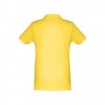 THC ADAM KIDS. Polo para crian&ccedil;a (unissexo) de manga curta em algod&atilde;o - Amarelo