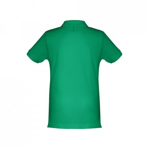 THC ADAM KIDS. Polo para crian&ccedil;a (unissexo) de manga curta em algod&atilde;o - Verde